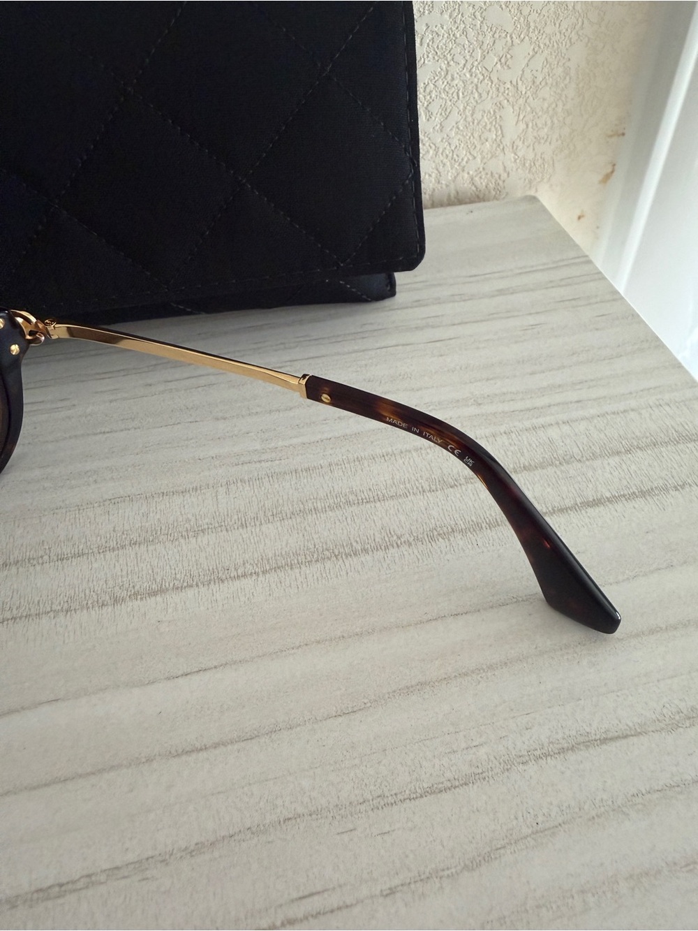 CHANEL Brown Gradient Sunglasses with Gold CC Accents Auth - Picture 6 of 8